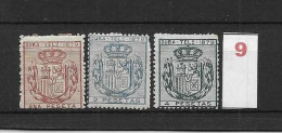 LOTE 2173B  /// (C060) CUBA TELEG.1879  EDIFIL Nº:46/49 **MNH/*MH CATALOG/COTE: 36€  ¡¡¡  LIQUIDATION - JE LIQUIDE !!! - Kuba (1874-1898)