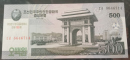 BANKNOTE COMMEMORATIVE NORTH KOREA 500 WON - P#CS14 - UNC - 2013 - Corée Du Nord