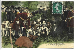 CHASSE A COURRE En Forêt De Fontainebleau - Avant La Curée - Chasse