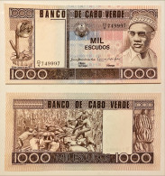 Cape Verde 1.000 1000 Escudos 1977 P#56 UNC - Cap Verde