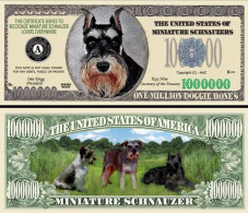 !!! USA - FANTASY NOTE -  MINIATURE  SCHNAUZER , 2006 - UNC / SERIES  WOOF - Autres & Non Classés