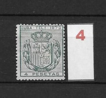 LOTE 2173B  /// (C020) CUBA TELEG.1879  EDIFIL Nº:48 NSG CATALOG/COTE:12€  ¡¡¡  LIQUIDATION - JE LIQUIDE !!! - Cuba (1874-1898)