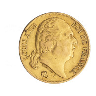 Louis XVIII-20 Francs 1822 Paris - 20 Francs (or)