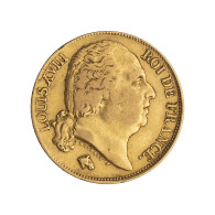 Louis XVIII-20 Francs 1824 Marseille - 20 Francs (gold)