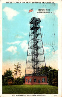 Arkansas Hot Springs Mountain Steel Tower 1929 Curteich - Hot Springs