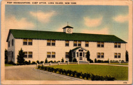 New York Long Island Camp Upton Post Headquarters 1942 - Long Island