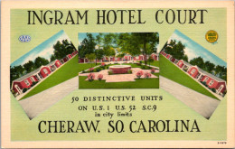 South Carolina Cheraw Ingram Hotel Court - Otros & Sin Clasificación