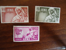 IFNI SPAIN MNH STAMPS   3 LOT - Ifni