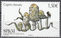 Saint-Pierre & Miquelon 2020 Champignon Coprin Chevelu Neuf ** - Neufs