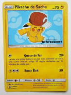 Carte Pokémon PIKACHU DE SACHA SM113 2017 PROMO DU FILM JE TE CHOISIS TBE - Promos