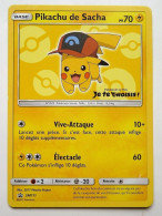 Carte Pokémon PIKACHU DE SACHA SM111 2017 PROMO DU FILM JE TE CHOISIS TBE - Promos