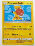 Carte Pokémon PIKACHU DE SACHA SM114 2017 PROMO DU FILM JE TE CHOISIS TBE - Promos