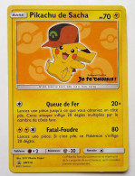 Carte Pokémon PIKACHU DE SACHA SM113 2017 PROMO DU FILM JE TE CHOISIS TBE - Promos