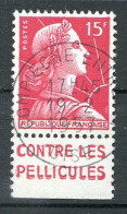 Réf 59 CL2 < -- FRANCE < N° 1011a PUB PETROLE HAHN " PELLICULES " Cachet Compiegne Entrepot < Muller Ø Used Ø Oblitéré - Used Stamps