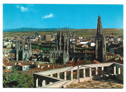 LA CATEDRAL Y VISTA PARCIAL / CATHEDRAL AND PARTIAL VIEW.-  BURGOS.- ( ESPAÑA). - Burgos