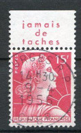 Réf 59 CL2 < FRANCE < N° 1011a PUB MACHINE à LAVER " Jamais De Taches " Cachet Bourges < Muller Ø Used Ø Oblitéré - Used Stamps