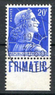 Réf 59 CL2 < FRANCE < N° 1011Ba PUB REFRIGERATEUR " FRIMATIC " < 20F Muller Cachet Bourges Ø Used Ø Oblitéré - Oblitérés