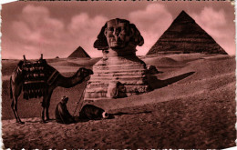 CPA Lehnert & Landrock 14 Prayer Neat The Great Sphinx EGYPT (916990) - Sphynx