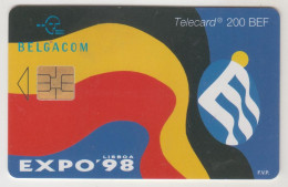 BELGIUM - Lisboa EXPO‘98, 200 BEF, Tirage 150.000, Used - Con Chip