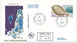 TAAF - Env FDC - 2,40 Mancoglosse Antarctique - Alfred Faure Crozet - 1/1/1995 - FDC