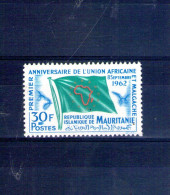 Mauritanie. Anniversaire De L'union Africaine Et Malgache - Mauritanie (1960-...)