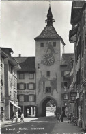 Liestal Obertor Innenansicht 1959 Belebt - Liestal