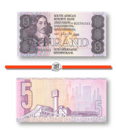 South Africa 5 Rand 1989-1990 Unc - Suráfrica