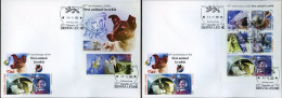 Sierra Leone 2022, Space, Dog, 5val In BF +BF In 2FDC - Afrika