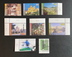 UNO Wien 8 Werte Gestempelt/o - Used Stamps