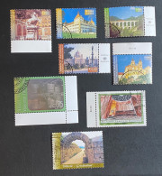 UNO Wien 8 Werte Gestempelt/o - Used Stamps