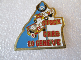 PIN'S    STOCK CARS   80  GENEVE - Rallye