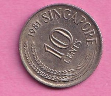 Singapore  - 1981 - 20 Cent  - KM43 - Singapore