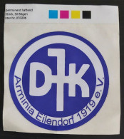 DJK Arminia Eilendorf Germany Football Club, Sticker  Label - Bekleidung, Souvenirs Und Sonstige