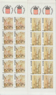 MONACO - 1989 - CARNETS N° 3/4 ** MNH - COTE YVERT 2017 = 24.5 EUR. - - Markenheftchen