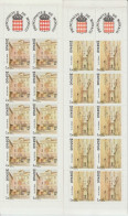 MONACO - 1989 - CARNETS N° 3/4 ** MNH - COTE YVERT 2017 = 24.5 EUR. - - Postzegelboekjes