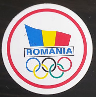 National Olympic Committee NOC ROMANIA, Sticker  Label - Bekleidung, Souvenirs Und Sonstige