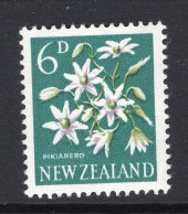 New Zealand 1960-66 Pictorials - 6d Pikiarero HM (SG 788) - Neufs