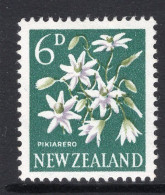 New Zealand 1960-66 Pictorials - 6d Pikiarero HM (SG 788) - Neufs