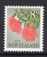 New Zealand 1960-66 Pictorials - 8d Rata HM (SG 789) - Neufs