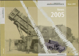 Catalogue ROCO Minitank News 2005 HO 1/87 - En Alemand Et Anglais - Duits