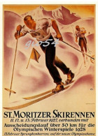 St Moritzer Skirennen 11.12.u.13 Februar 1927 75 Jarhe 1904-1979 Schweizerischer Skiverband Bern Fg - Sports D'hiver