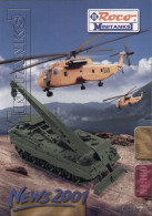 Catalogue ROCO Minitank News 2001 HO 1/87- En Allemand, Anglais Et Français - German