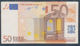 50 Euro 2002 P001 V Spain Duisenberg  RARE  Circulated - 50 Euro