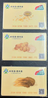 China Huizhou Traffic Card, Food Commemorative Card/Huizhou Bus And Metro Card,3 Pcs - Mondo