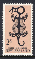 New Zealand 1960-66 Pictorials - 2/- Maori Rock Drawing HM (SG 796) - Neufs