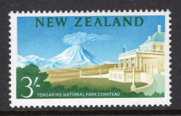 New Zealand 1960-66 Pictorials - 3/- Tongariro National Park - Colour HM (SG 799) - Neufs