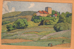 Schloss Weinfelden Switzerland 1912 Postcard E E Schlatter - Weinfelden