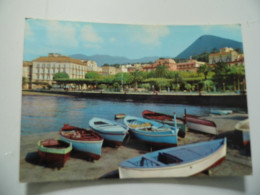 Cartolina Viaggiata "CASTELLAMMARE DI STABIA Banchina E Villa Comunale" 1964 - Castellammare Di Stabia