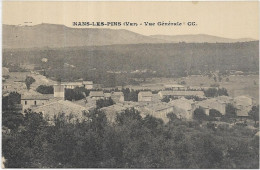 D 83. NANS LES PINS. VUE GENERALE - Nans-les-Pins