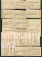 CANARIAS - CIGARRILLOS CUMBRE - Quotations - 22 CIGARETTES CARDS - - Collections & Lots